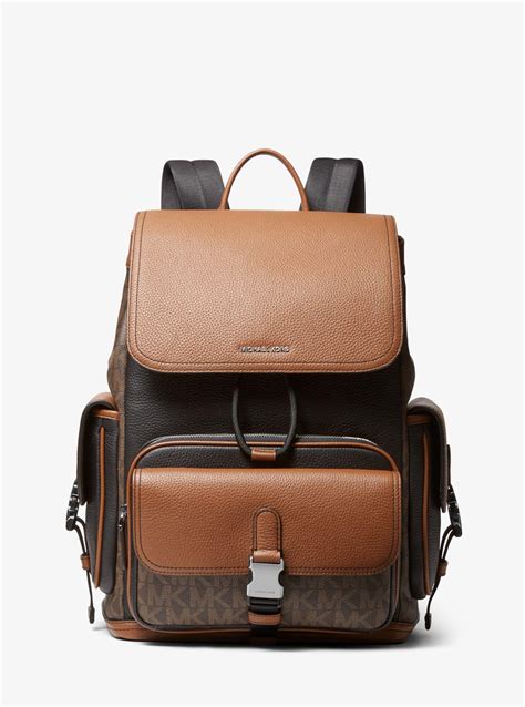 michael kors hudson logo backpack.